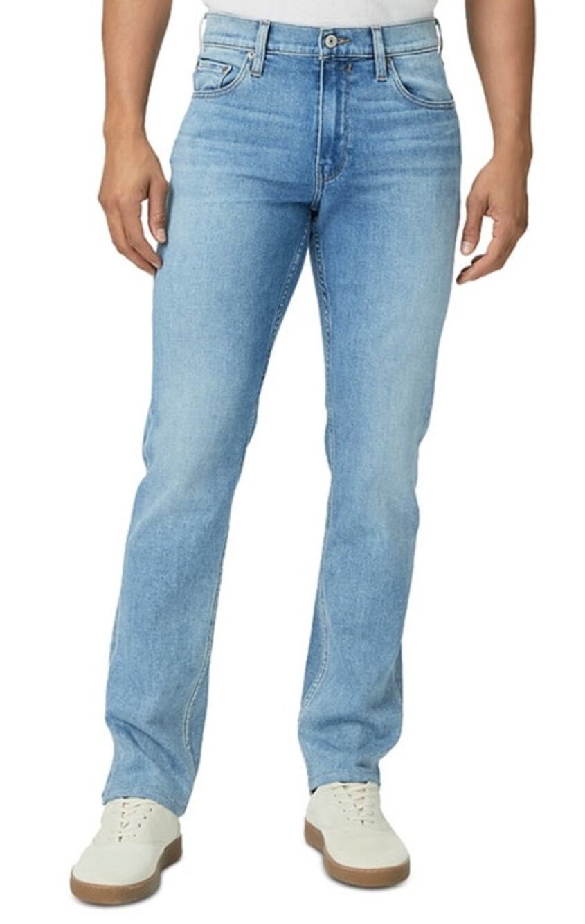 Paige Federal Straight Slim Fit Jeans in Nielson Mens Size 38